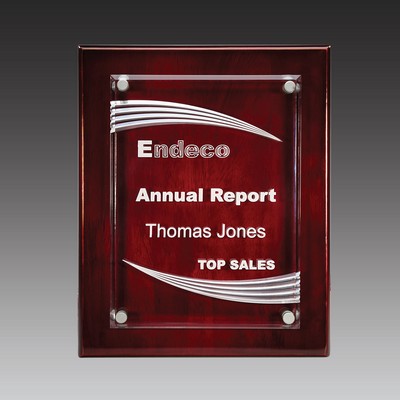 Rosewood Grooves Plaque™ (9"x12"x1¼")