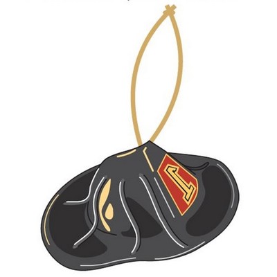 Fireman Hat Executive Ornament w/ Mirrored Back (2 Square Inch)
