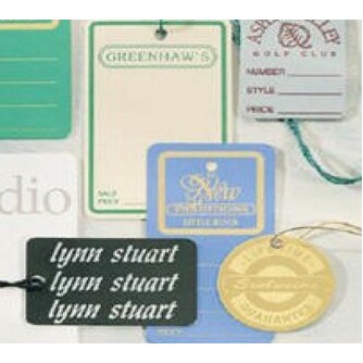 Custom Hot Stamped Gift Tag w/ String (2.25"x4")