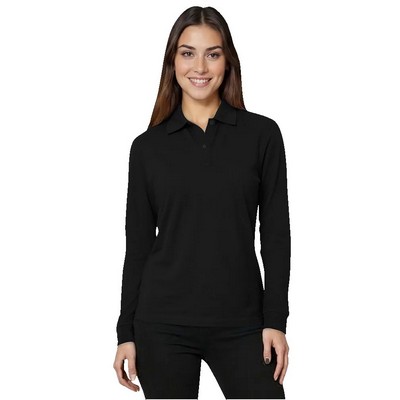 Ladies' Soft Touch Long Sleeve Polo