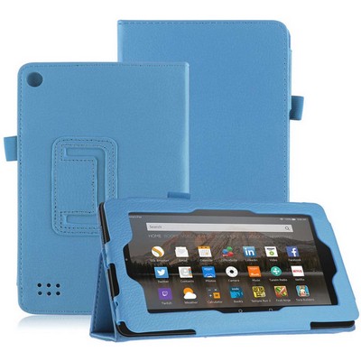 iBank ® Leatherette Case compatible with Kindle Fire HD 7 5th/7th/9th Gen