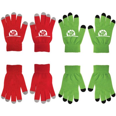 Touchscreen Text Gloves