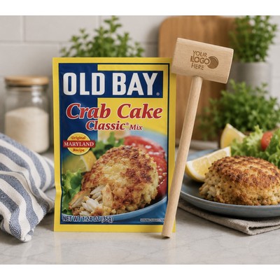 Old Bay Seasoning Pack with Wood Mallet