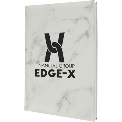 7" x 9¾" Marble Leatherette Journal