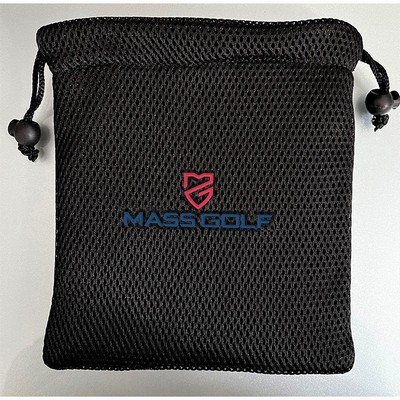 Mesh Drawstring Valuables Pouch