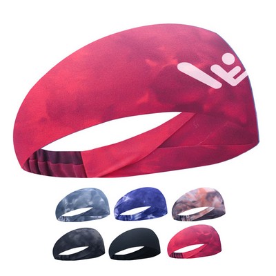 Tie Dye Non Slip Headband