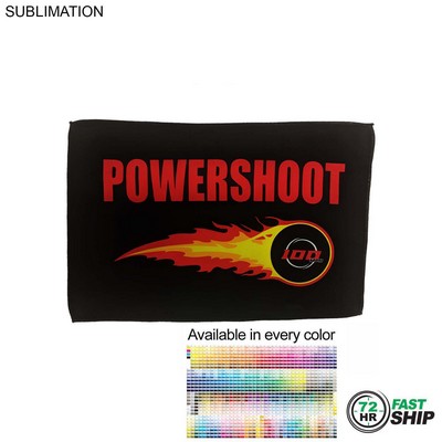 72 Hr Fast Ship - Microfiber Moisture Wicking, Cooling, Sports Suede Towel, Sublimated (12"x18")