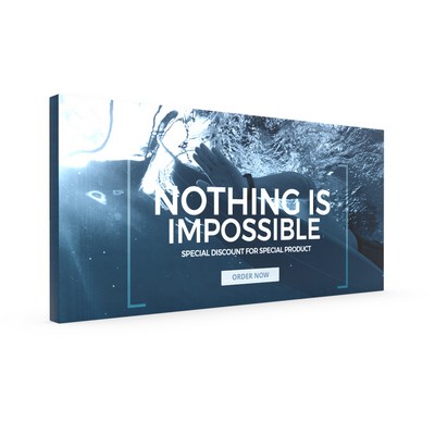 Premier Pop-up 20'x7.5' Straight - GRAPHIC ONLY