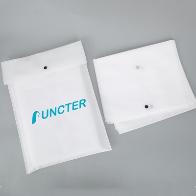 12 x 15.5" Non Woven Bag Hidden Buckle Packaging Bag