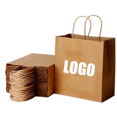 11"W x 11"H x 6"D Brown Paper Bag