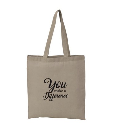 Eco-Friendly Twill Tote Back Recycled Cotton