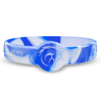 1/2" Embossed Figured Wristbands