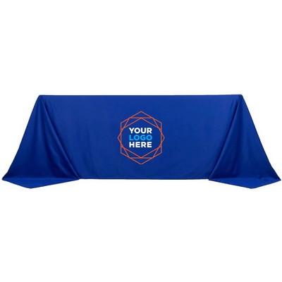 Budget Wrinkle-Free Table Throw - Screen Printed