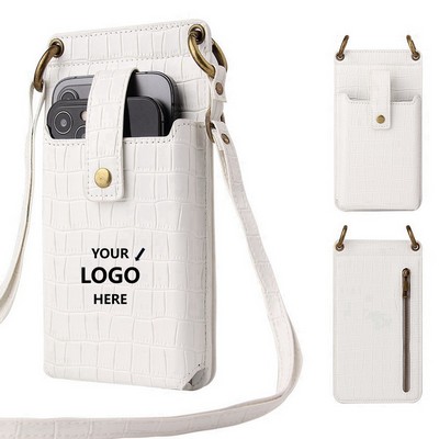 PU Leather Crossbody Phone Bag