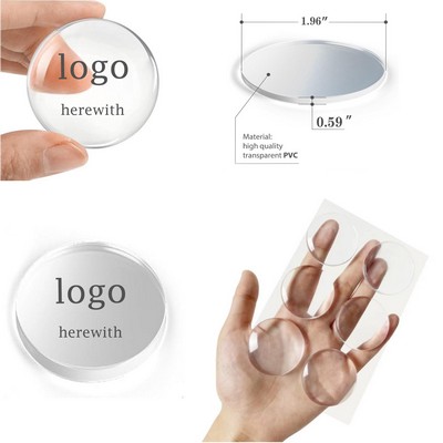 Clear Adhesive Silicone Quiet Door Bumper Cushions