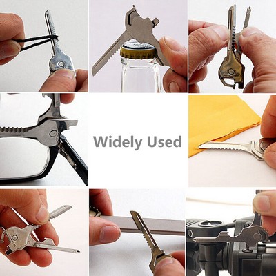 Detachable Key Chain Knife w/Tool Kit