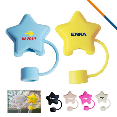 Doxe Star Silicone Straw Topper
