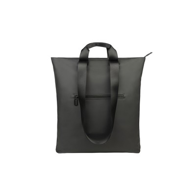 Gommo Designer Eco Rain-Proof Shopper (Black)