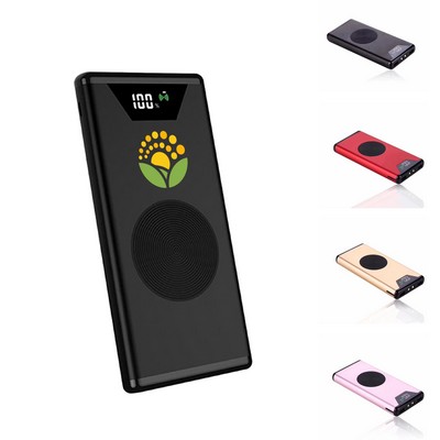 10000 mAh Qi Wireless Power Bank Charger