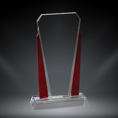 7" - Bethesda Crystal, Red