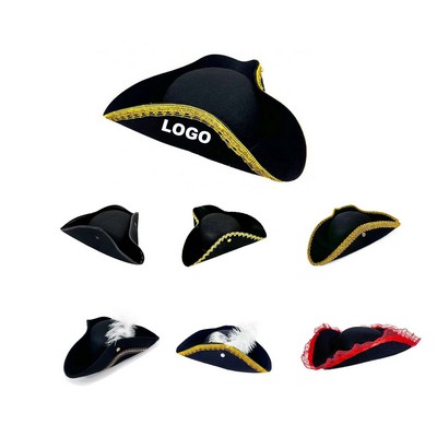 Black Pirate Hat