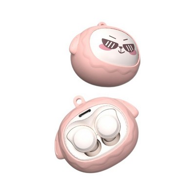Rotatable Face Changing Cartoon In ear Bluetooth Earphones