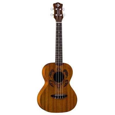 Luna Honu Tribal Turtle Tenor Ukulele w/Gigbag