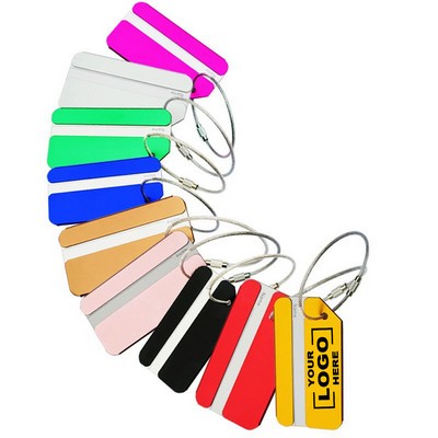 Aluminum Travel Luggage Baggage Tag