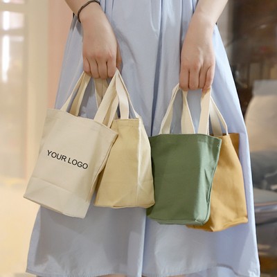 Canvas Handheld Tote