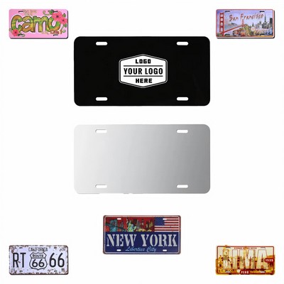 Aluminium Alloy License Plate