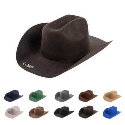 Western Wool Cowboy Hat
