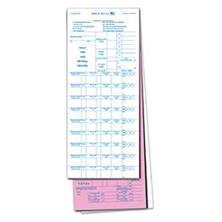 TruForm™ Peel & Stick Job Time Ticket (Form JT-VW-PSG)