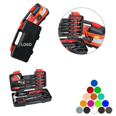 39-Piece Home Tool Kit and Repair Set