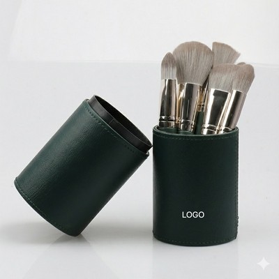 Multi-Functional Makeup Brush Organizer Large Capacity Dust-Proof Holder with Lid – Portable Bucket