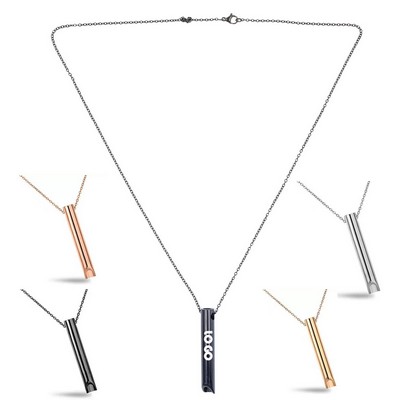 Metal Whistle Necklace