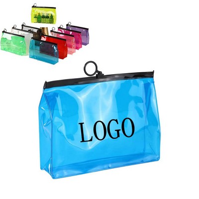 Transparent PVC Cosmetic Tote