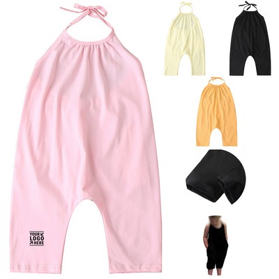 Kids' Strap-Back Summer Romper