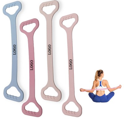 Stretch Resistance Band With Double Grip Handles