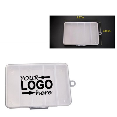 5-Compartment Lure Tackle Box