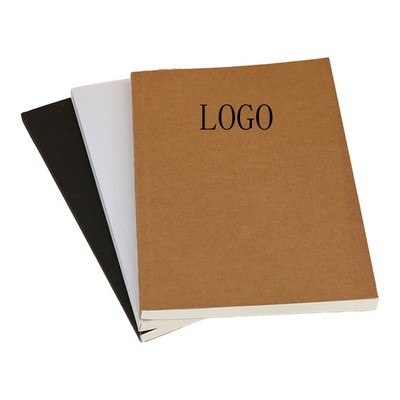 A5 Notebook Black Card Kraft Paper Thick Pages