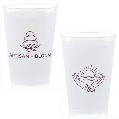 Customizable Frosted Stadium Cup