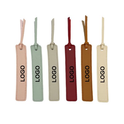 Leather Bookmark with Rope