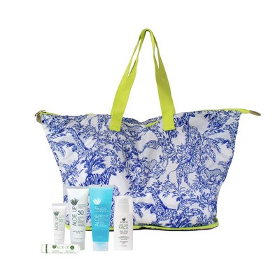 Lily Pulitzer Packable Tote Kit