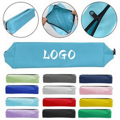 Durable Oxford Cloth Zippered Pencil Case