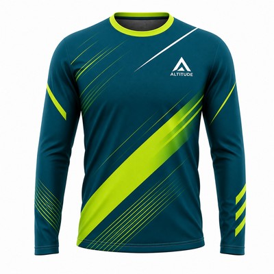 Sublimated Long Sleeve T Shirt Unisex Economy