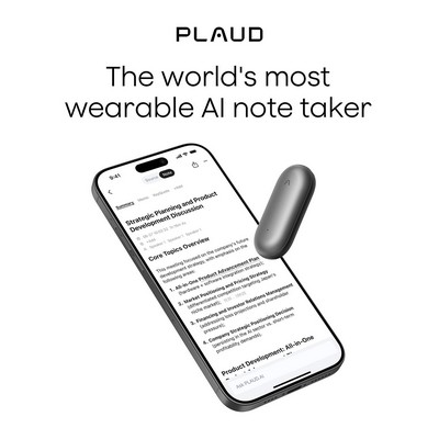Plaud NotePin S-Black